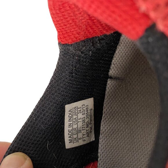 Salomon XR Mission I orange running shoes training hiking contagrip wms 7.5 - Picture 4 of 8